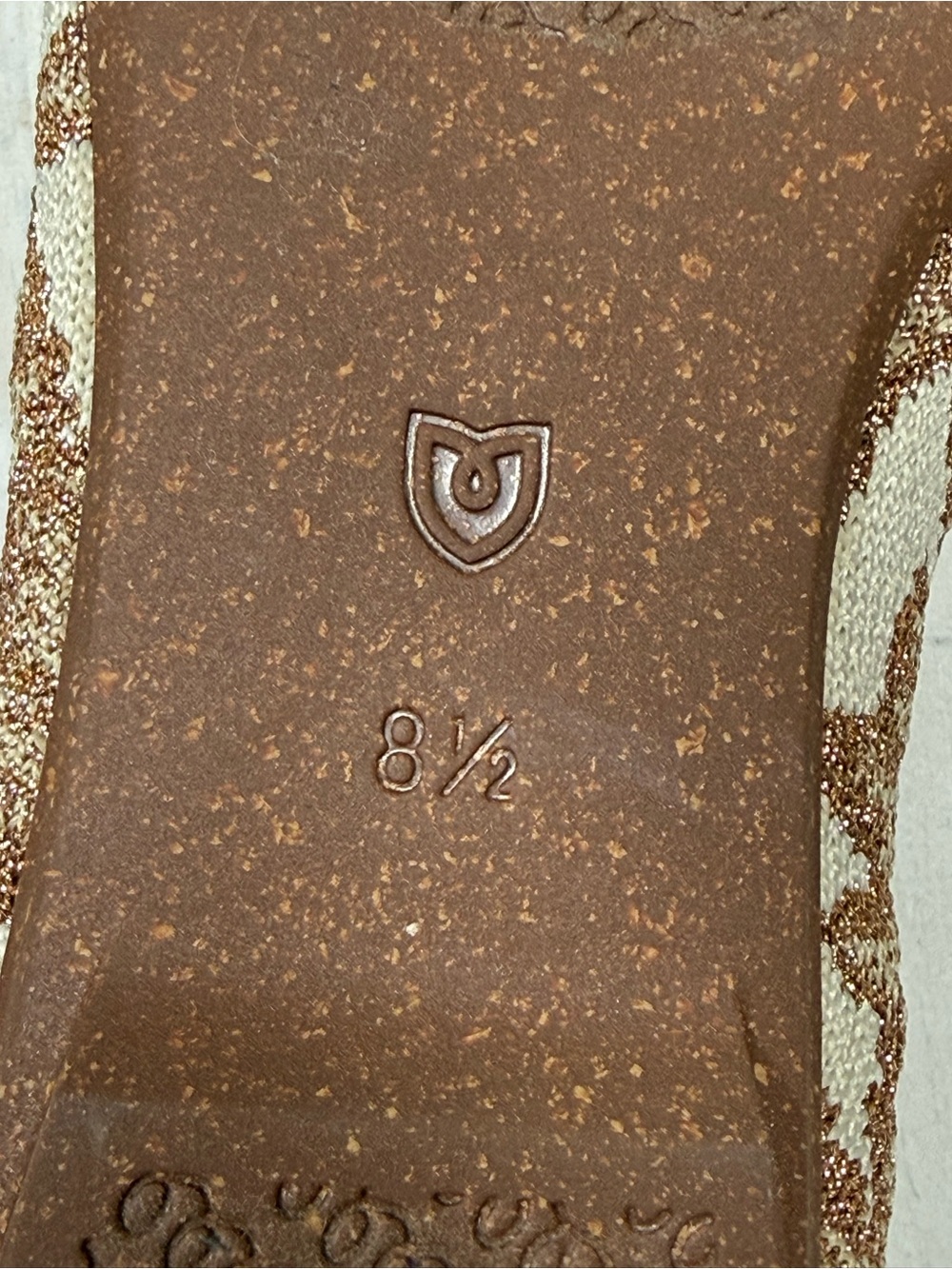 Rothy's The Point Chantilly Gold Size 8.5 NEW - Picture 7 of 9